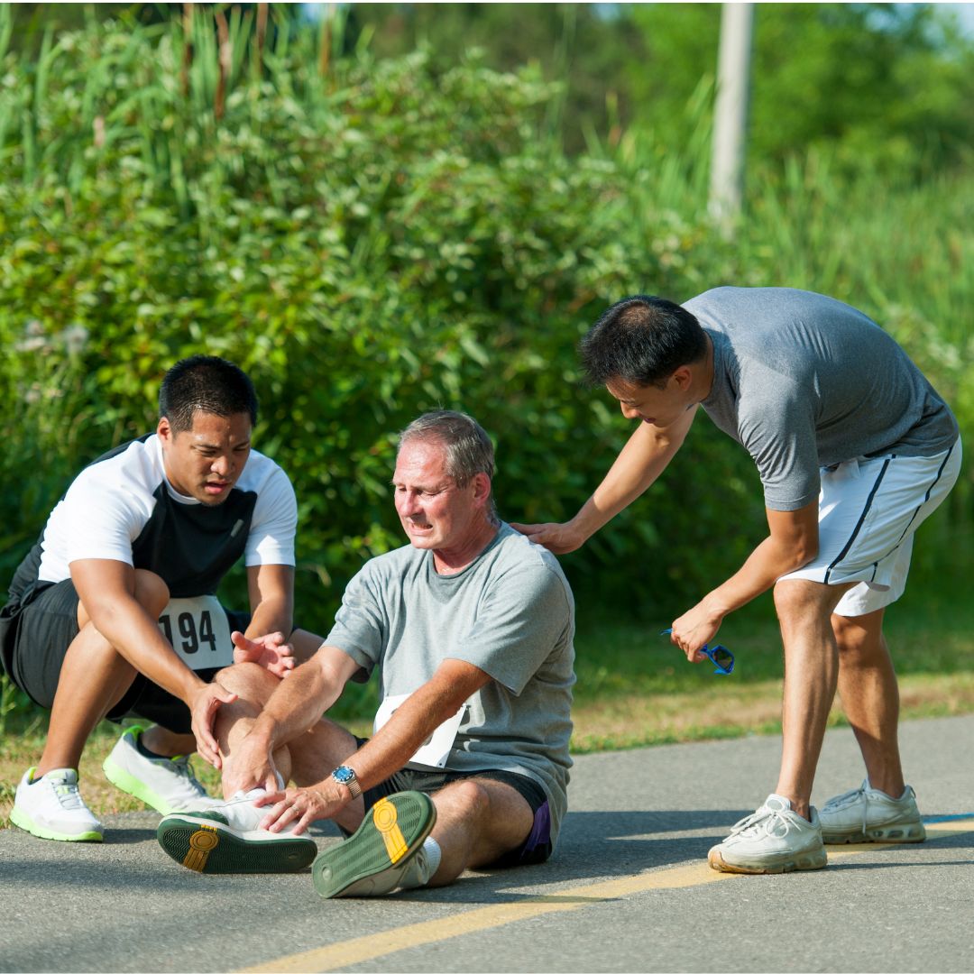 injured runner